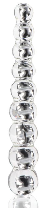Gode en verre Frozen Fountain 22 x 3.7cm