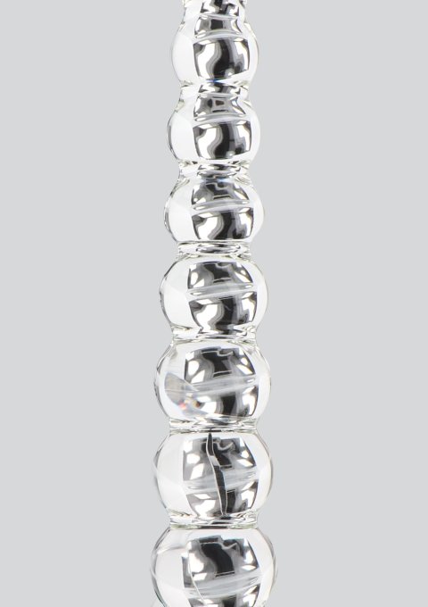 Gode en verre Frozen Fountain 22 x 3.7cm