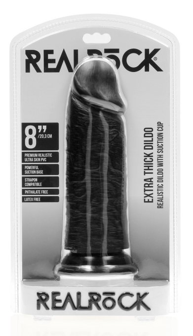 Gode Extra Thick 20.5 x 6.5cm Noir