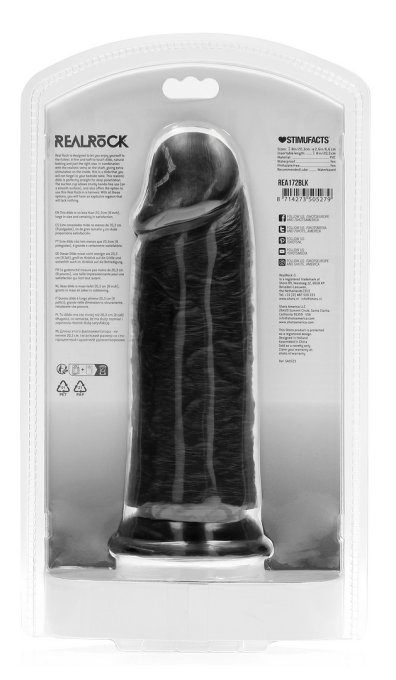 Gode Extra Thick 20.5 x 6.5cm Noir