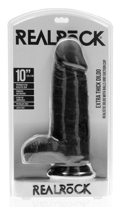 Gode EXTRA THICK 21 x 8cm Noir