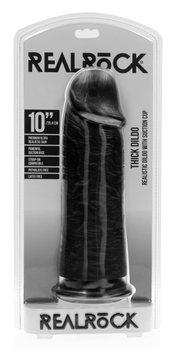 Gode Extra Thick 25.5 x 8 cm Noir