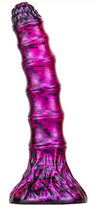 Gode Fantasy Bamspin 15 x 3.3cm Violet-Noir