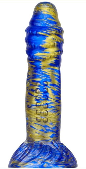Gode Fantasy Croq 19 x 5cm Bleu-Doré