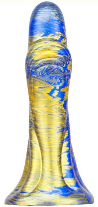Gode Fantasy Dukix 12 x 3.5cm Bleu-Doré