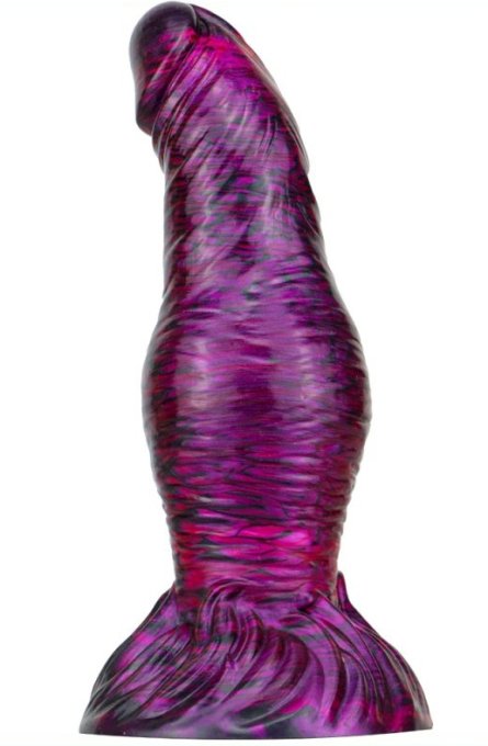 Gode Fantasy Duxel 17 x 6cm Violet-Noir