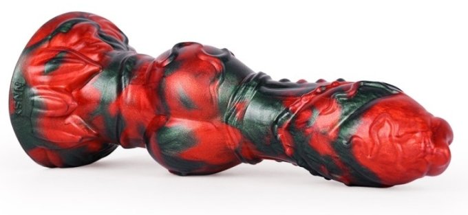 Gode Florix 20 x 7cm Noir et Rouge