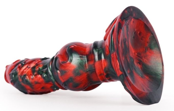 Gode Florix 20 x 7cm Noir et Rouge