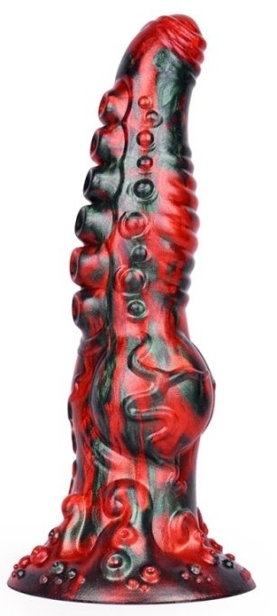 Gode Fantasy GAKARIX 20 x 5.5cm Noir et Rouge