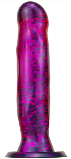 Gode Fantasy Marbex 19 x 4cm Violet-Noir