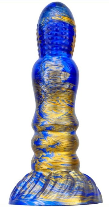 Gode Fantasy Peern 17 x 4.7cm Bleu-doré