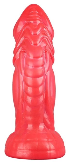Gode Fantasy Snaky 17 x 5.5cm Rouge