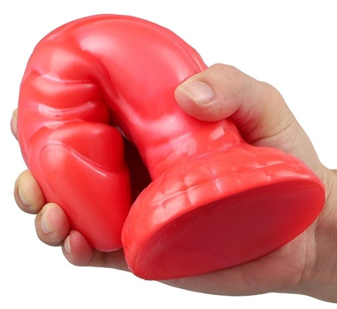 Gode Fantasy Snaky 17 x 5.5cm Rouge