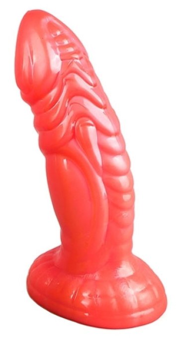 Gode Fantasy Snaky 17 x 5.5cm Rouge