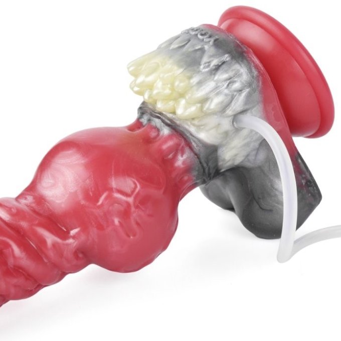 Gode Furry Éjaculateur WOLF SQUIRT M 21 x 7.5cm