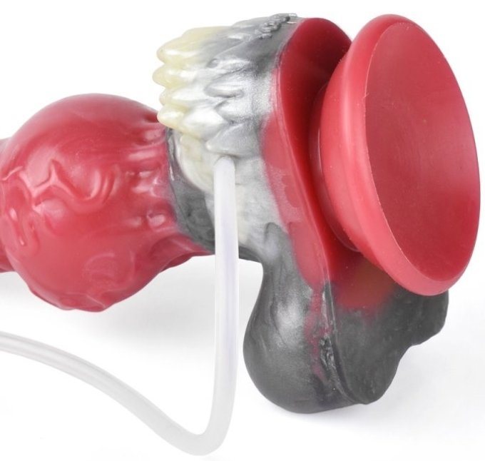 Gode Furry Éjaculateur WOLF SQUIRT M 21 x 7.5cm