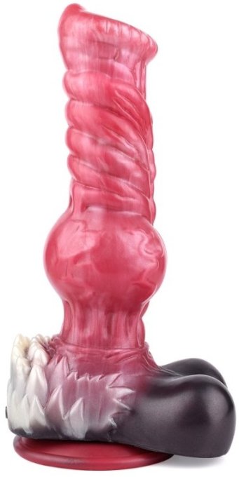 Gode Furry Wolf L 27 x 9.5cm