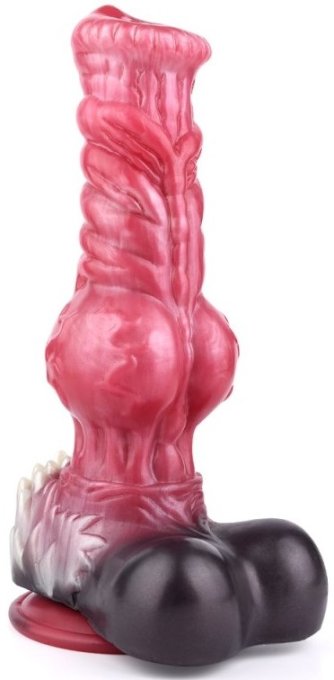 Gode Furry Wolf L 27 x 9.5cm
