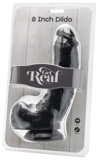 Gode Get Real 17 x 5 cm Noir