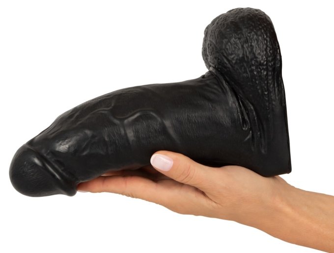 Gode Giant Cock 18 x 7cm Noir
