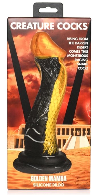 Gode Golden Mamba 20 x 6cm