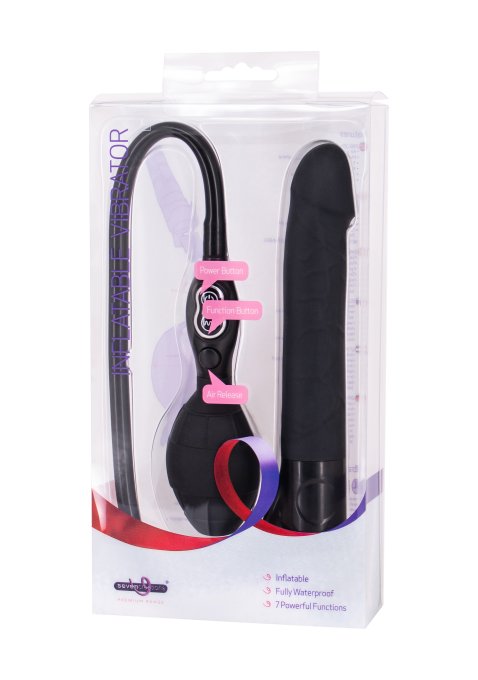 Gode gonflable vibrant Thin power 15 x 3 cm