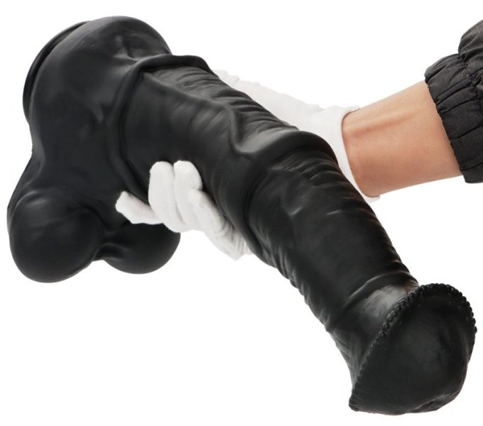 Gode Horse Centaura L 18 x 6.5cm Noir