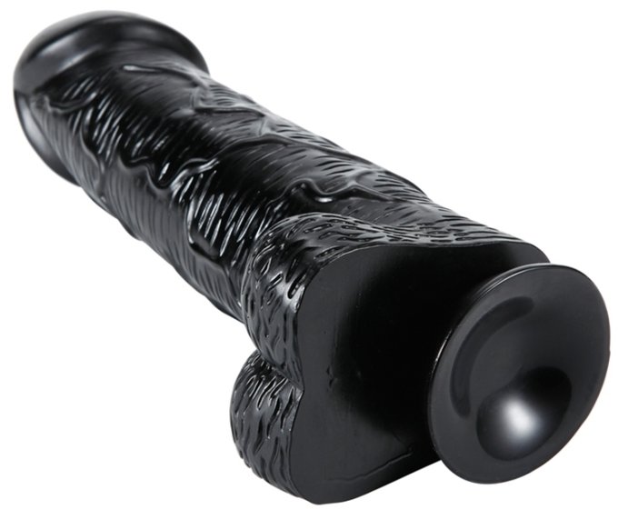 Gode Huge Dick 29 x 9cm Noir