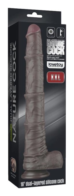 Gode Iksel Cock 34 x 6 cm Marron