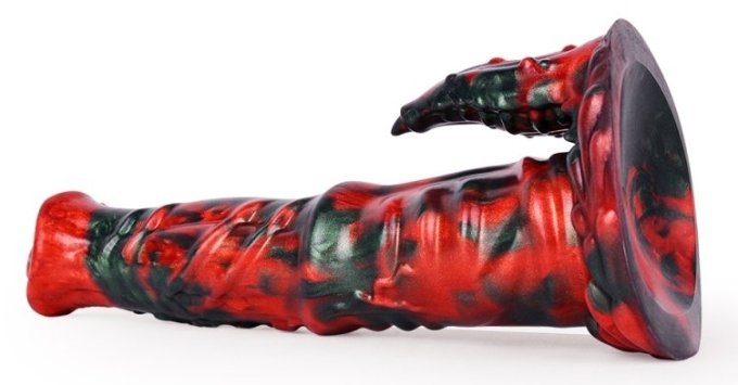 Gode Iktorix 20 x 5cm Noir et Rouge