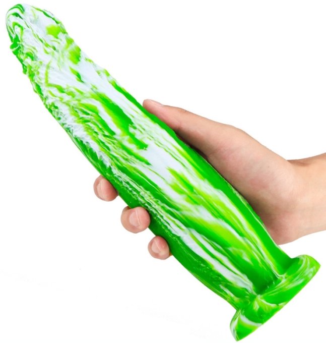 Gode KOAL 25 x 6cm Vert-Blanc