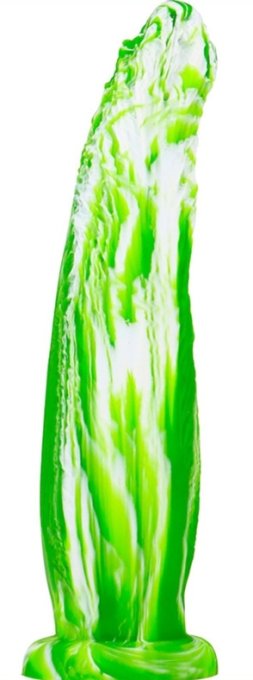 Gode KOAL 25 x 6cm Vert-Blanc