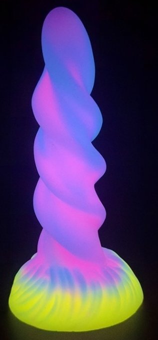 Gode Licorne Spiral Luminescent 17 x 5.5cm