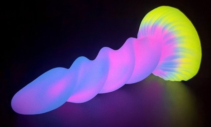 Gode Licorne Spiral Luminescent 17 x 5.5cm