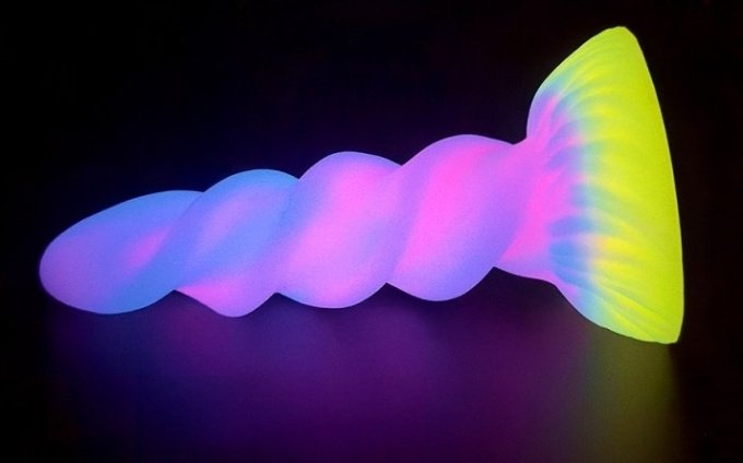 Gode Licorne Spiral Luminescent 17 x 5.5cm
