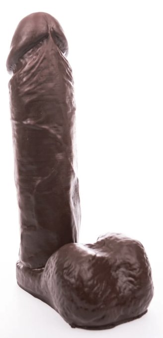 Gode Lil M Hung System 20 x 5.5 cm Marron