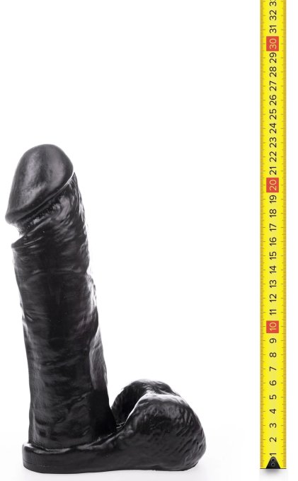 Gode Lil M Hung System 20 x 5.5 cm Noir