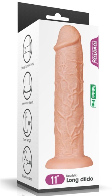 Gode Long Dildo 25 x 6 cm