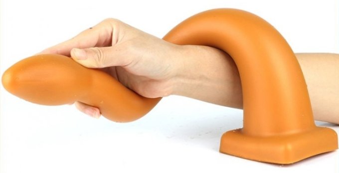 Gode long Silicone ASPIC M 43 x 6cm