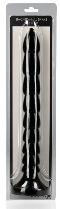 Gode long Stacked Anal Snake S 30 x 3.5cm