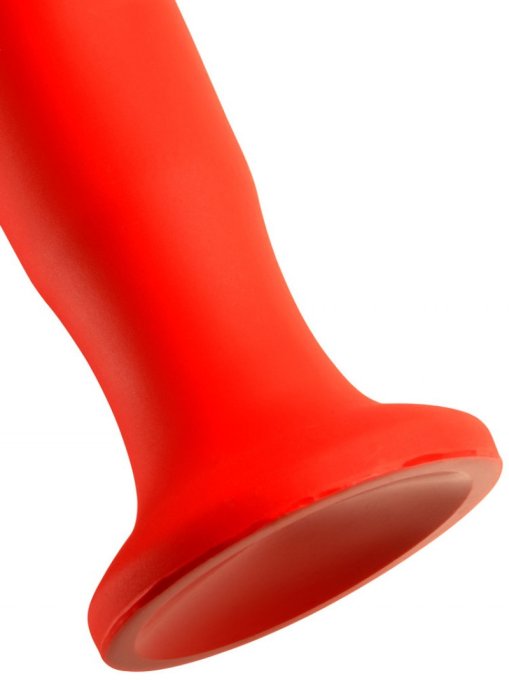 Gode long Stretch Worm N°1 - 39 x 3cm Rouge