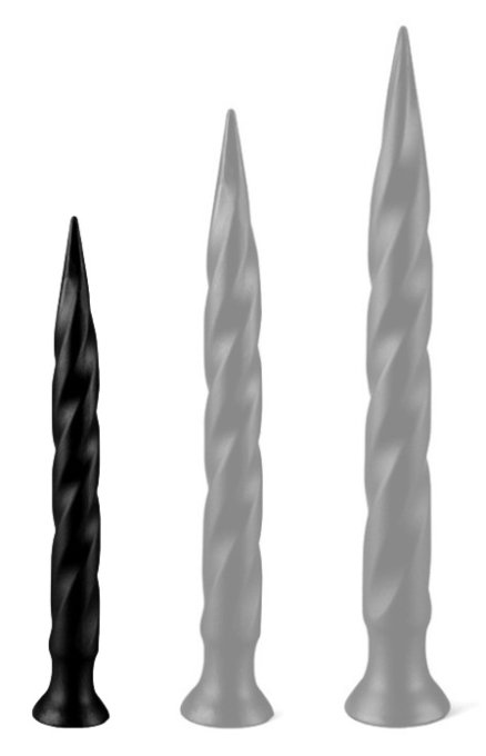 Gode long Tail S 34 x 3.5cm Noir