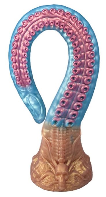 Gode long Tentacule KTULUK 43 x 6.5 cm