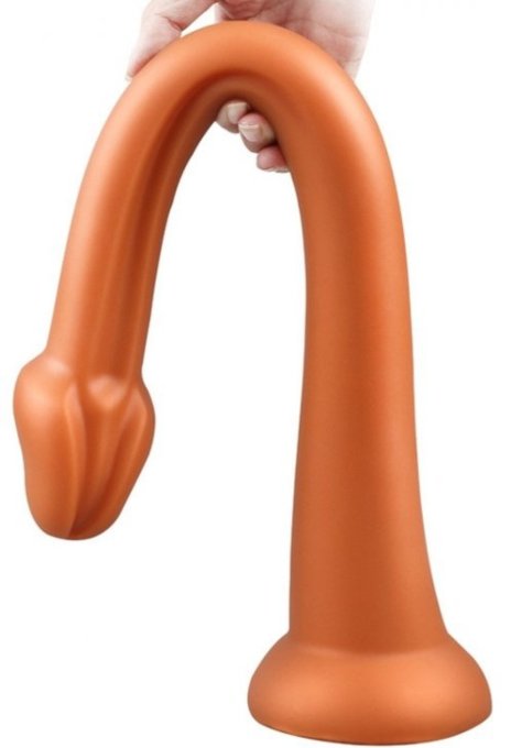 Gode long WHALE DILDO L 42 x 6 cm | Pointe 5 cm