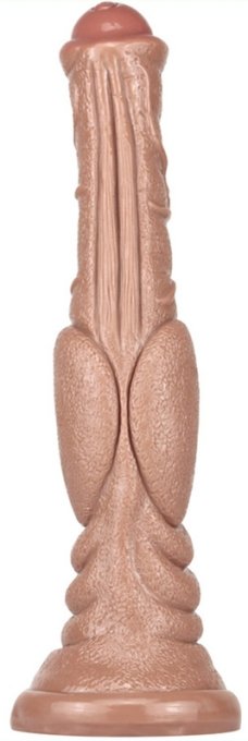 Gode Monster Dog long 26 x 6cm Marron clair