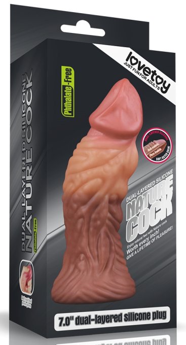 Gode Monster Oak Nature Cock 16 x 5cm