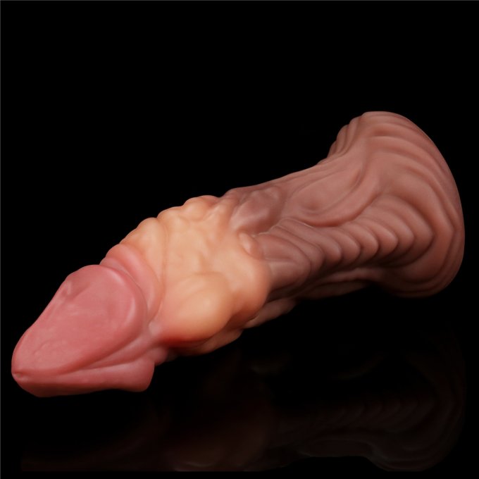 Gode Monster Oak Nature Cock 16 x 5cm