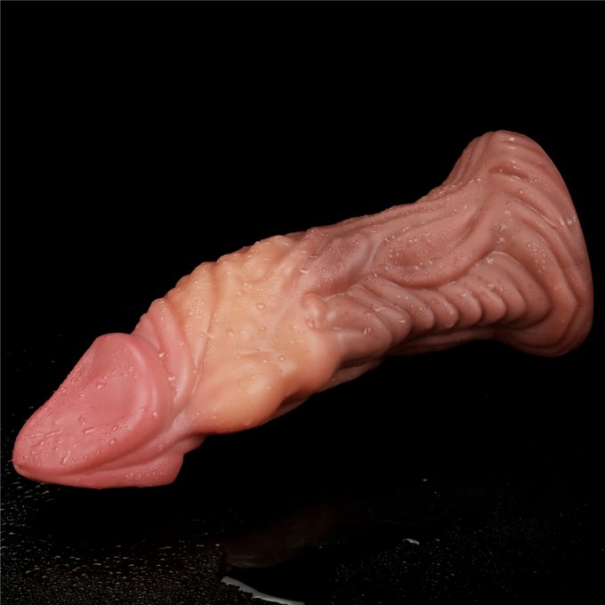Gode Monster Oak Nature Cock 16 x 5cm
