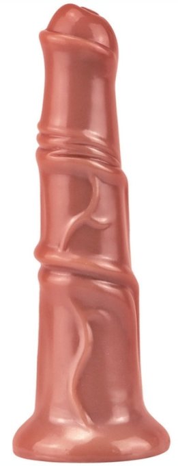 Gode Monster Pony 23 x 6cm Marron