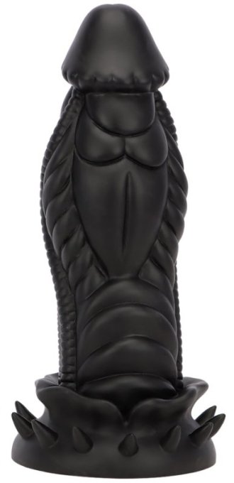 Gode Monster Silicone ALLKUS 20 x 7.5cm Noir
